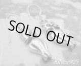 画像: シルバーピアス　ねこ