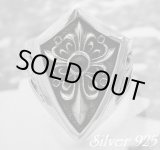 画像: オニキス付シールドクロスリング