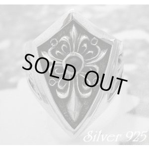 画像: オニキス付シールドクロスリング