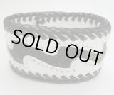 画像: 牛革スパイラルレザーブレス　スティングレイmix