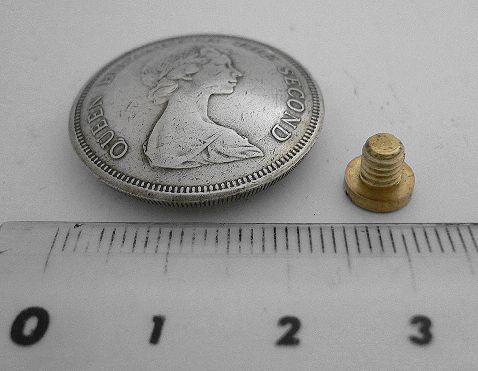 画像: 香港１香港ドルc　コインコンチョ　直径25mm