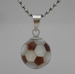 画像: カーネリアン＆シェル　サッカーボールＳトップ