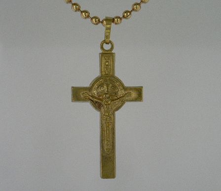 画像: キリスト十字架ペンダント