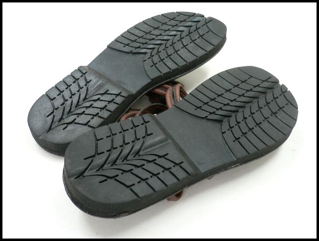 画像: 【アウトレット】牛革レザーサンダルtypeH サイズ23.5-24.0