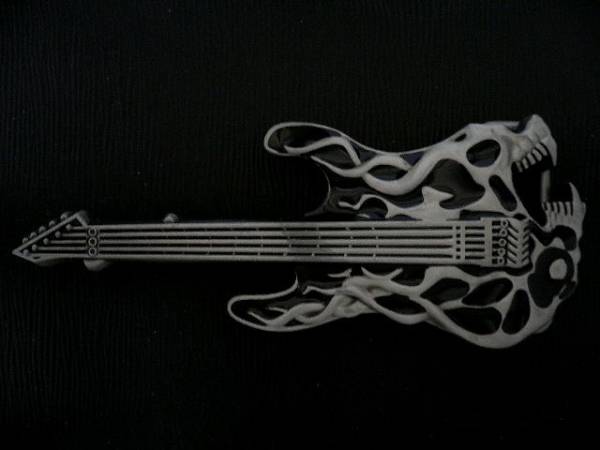 画像1: メタルバックル　ゴーストギター