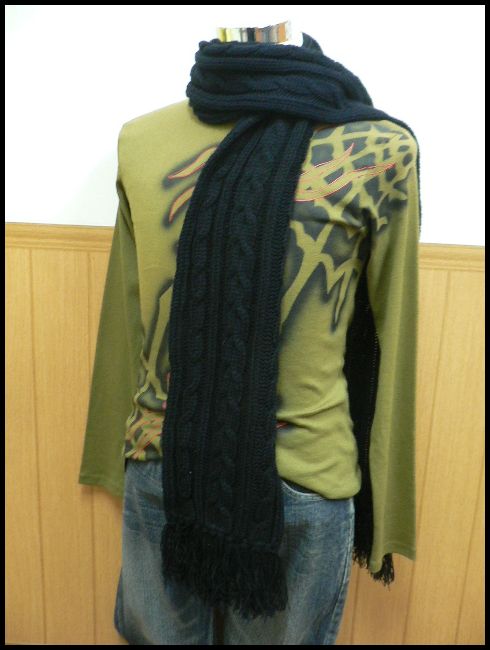 画像: ベーシックロングマフラー