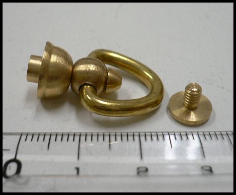 画像: 合金Ｄカン ドロップハンドル　真鍮色