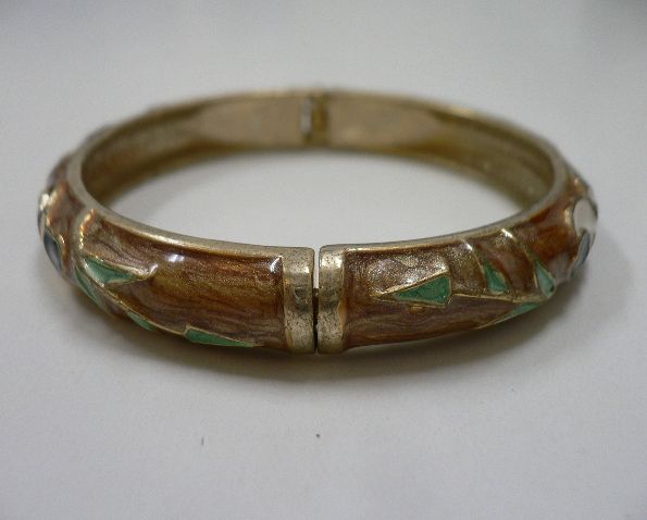 画像: パンダアート　メタルバングル 