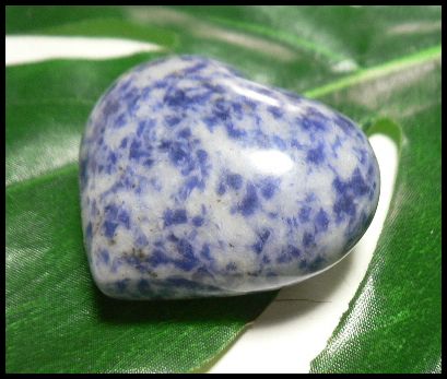 画像: 天然石ソーダライト　ハート裸石