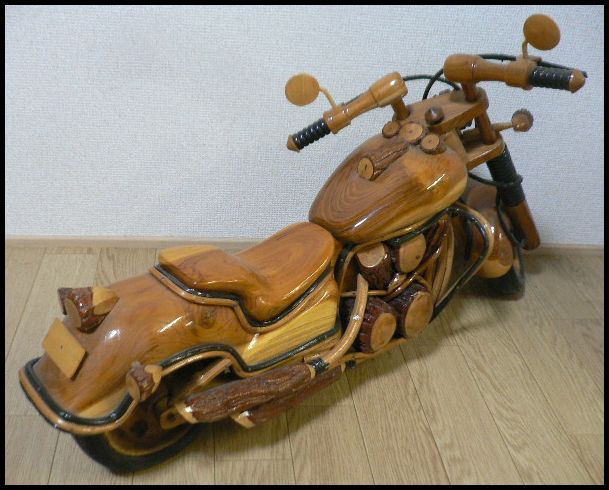 画像: 木製ハンドメイド　アメリカンバイク
