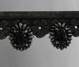 画像: シルバーピアス　ブラックスター