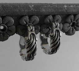 画像: シルバーピアス トライバル