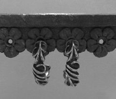 画像: シルバーピアス　アラベスク