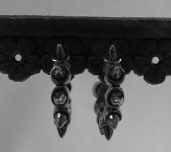 画像: シルバーピアス　パンク風