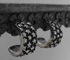 画像: シルバーピアス　マルチスター