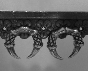 画像: シルバーピアス　ビーストWネイル