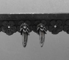 画像: シルバーピアス　ビーストネイル