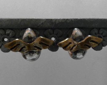 画像: シルバーピアス　エッグエンジェル