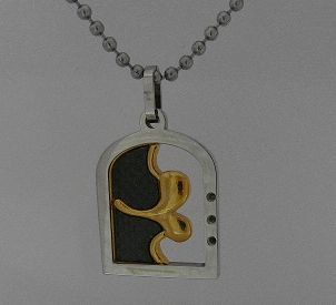 画像: リップアップ　ステンレスペンダント