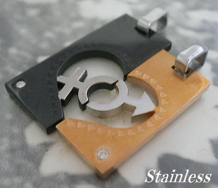 画像1: man＆womanシンボルハートプレート　ステンレスペアペンダント