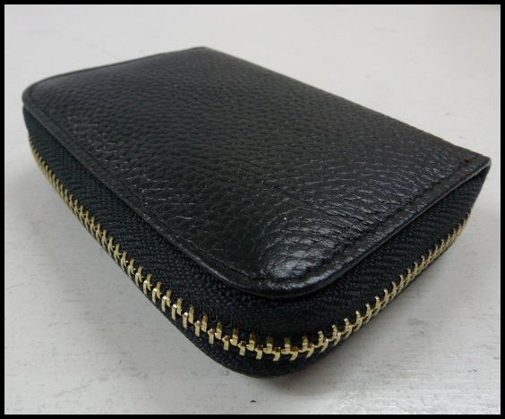 画像: 牛革 フラワーエンブレム コインケース