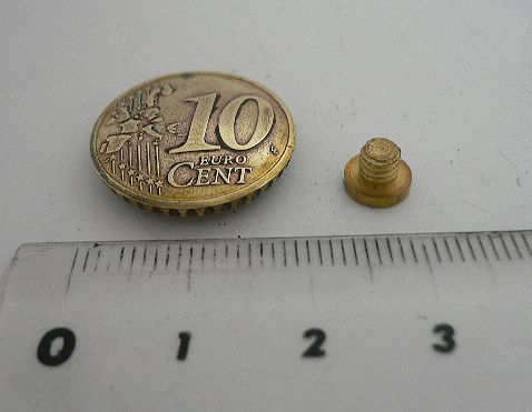 画像: 欧州連合(フランス)１０ユーロセントb　コインコンチョ　直径20mm