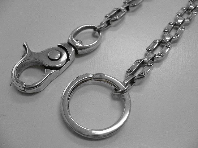 画像: silverアンカーウォレットチェーン