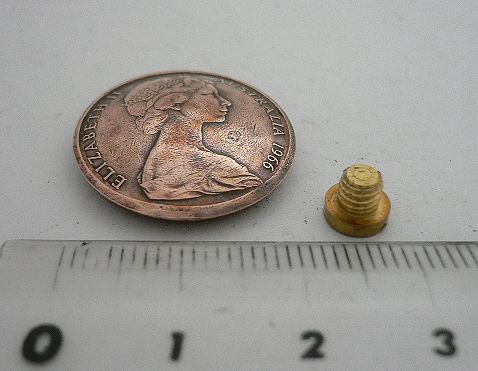 画像: オーストラリア２セントa　コインコンチョ　直径22mm