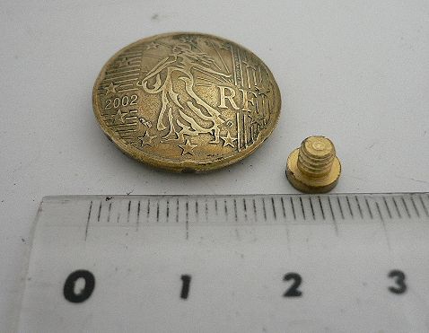 画像: 欧州連合(フランス)２０ユーロセント　コインコンチョ　直径22mm