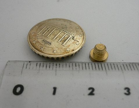 画像: 欧州連合(ドイツ)１０ユーロセント　コインコンチョ　直径20mm
