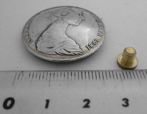 画像: オーストラリア２０セントb　コインコンチョ　直径27mm