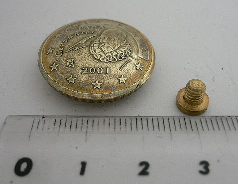 画像: 欧州連合(スペイン)５０ユーロセント　コインコンチョ　直径24mm