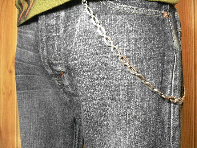 画像: silverアンカーウォレットチェーン